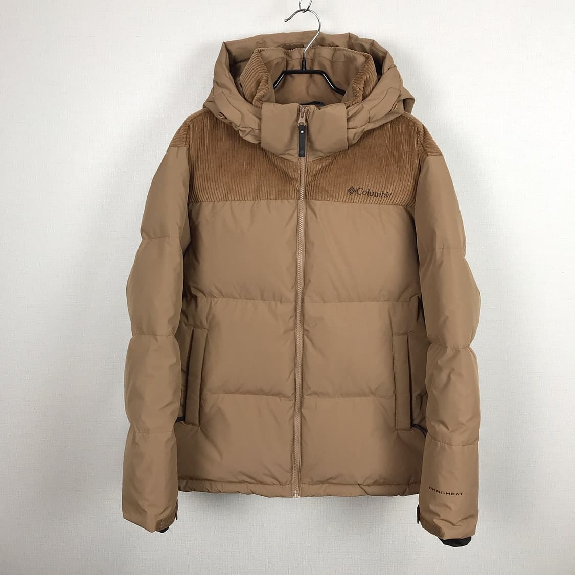 컬럼비아 옴니히트 코듀로이 덕다운 패딩 점퍼 남성M 상품이미지1
