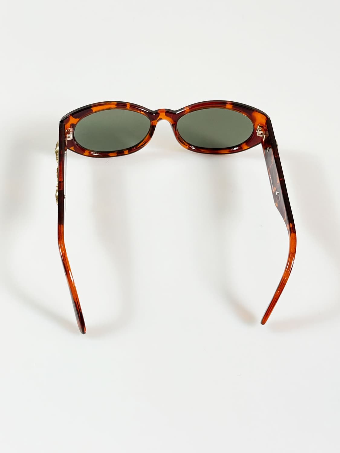 90s JOANNA 레오파드 볼드 스퀘어 빈티지 선글라스 상품이미지6