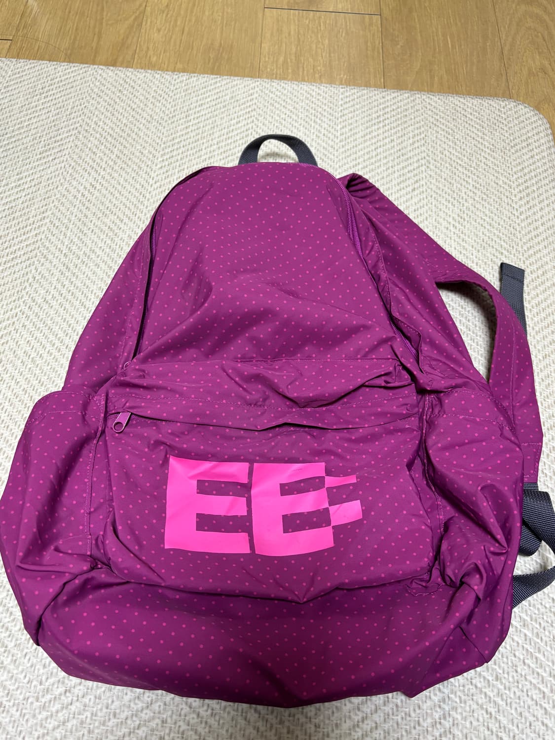 엔조블루스 도트 베이직 백팩 pink 상품이미지4