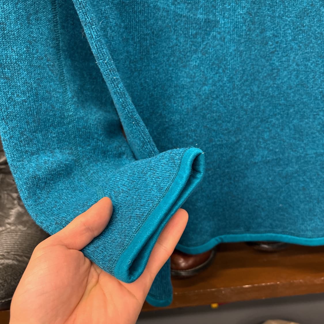 파타고니아 베터 스웨터 반집업 풀오버 플리스 아쿠아마린 N886 상품이미지5