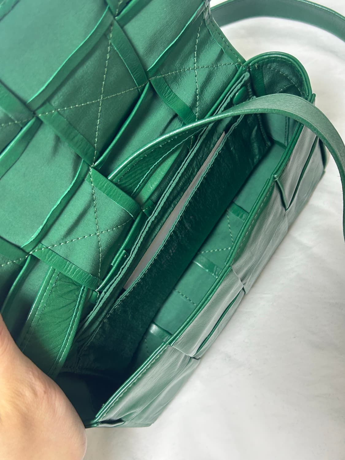 보테가베네타 카세트백 그린 상품이미지5