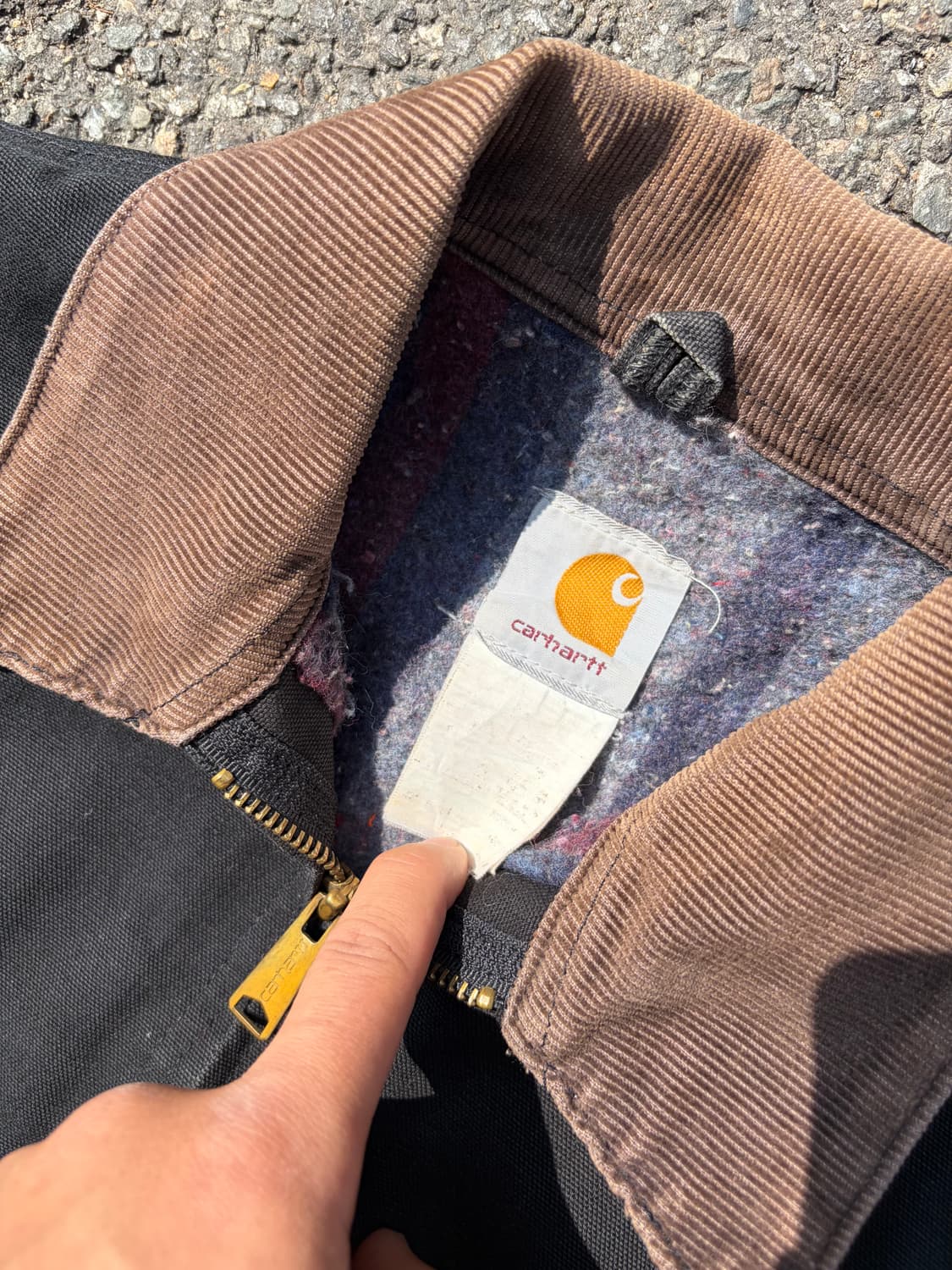 90s 칼하트 빈티지 샌드스톤 디트로이트 자켓 상품이미지6