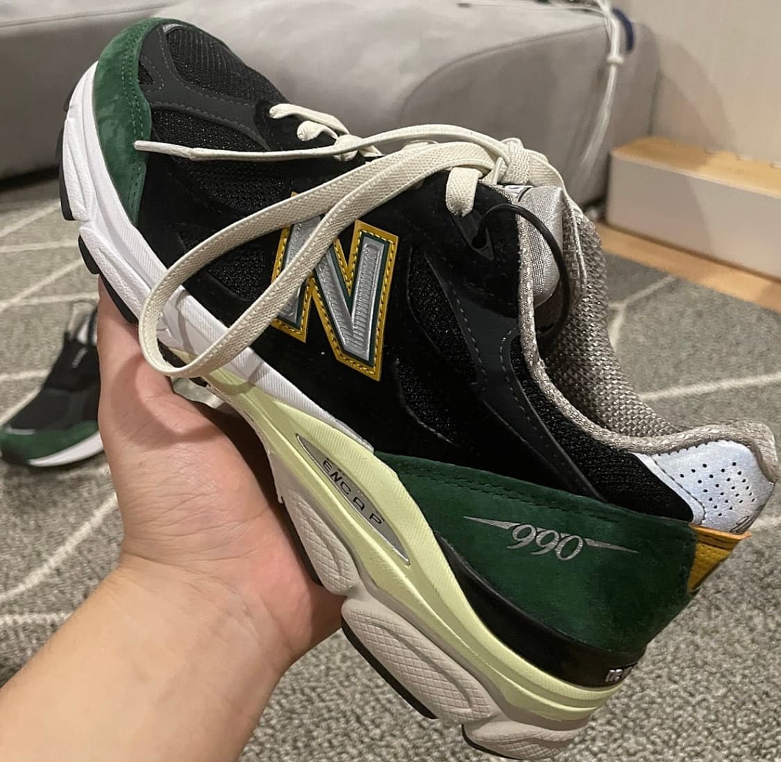 뉴발란스990 USA 블랙그린 280 상품이미지10