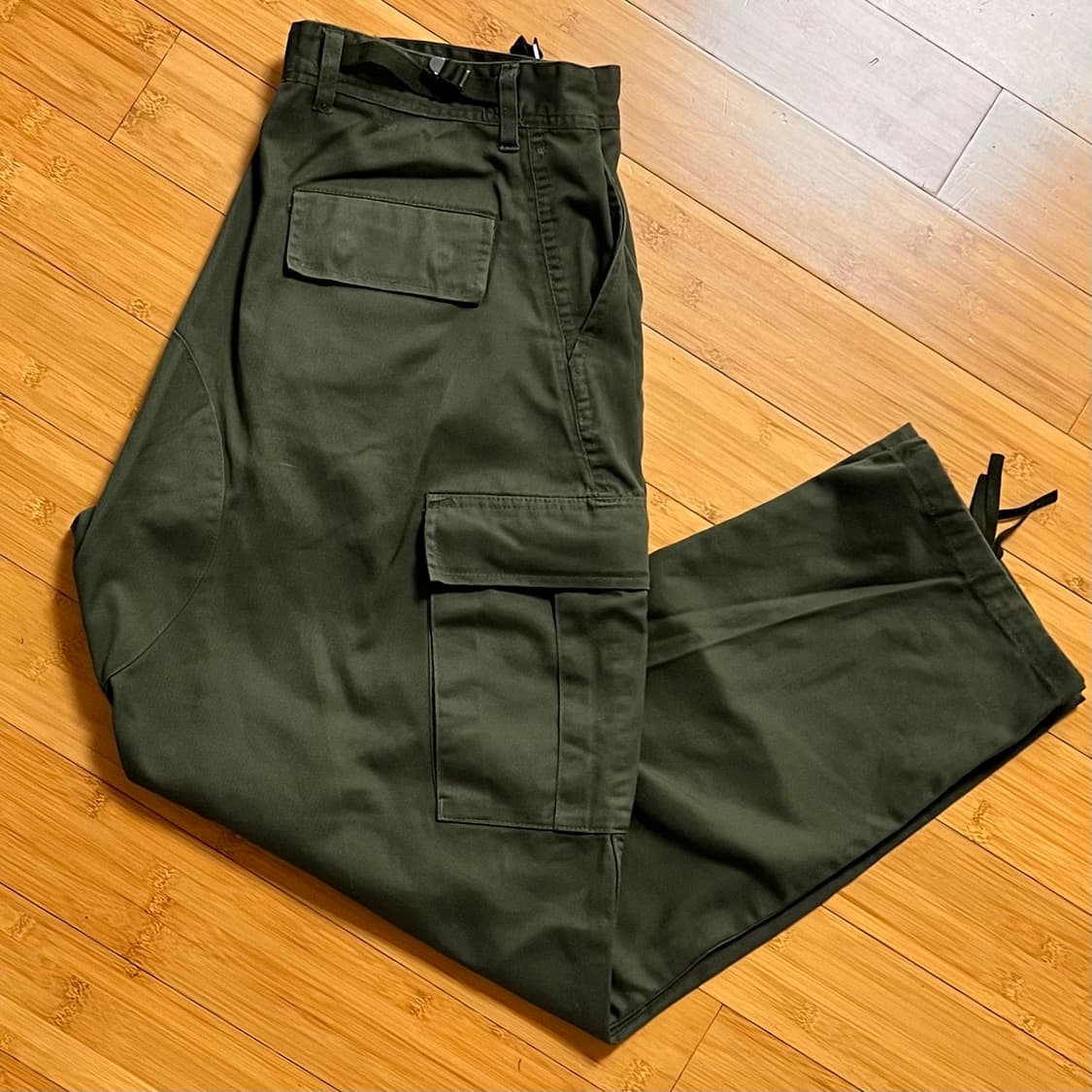 밀리터리 카키 카고팬츠 상품이미지1