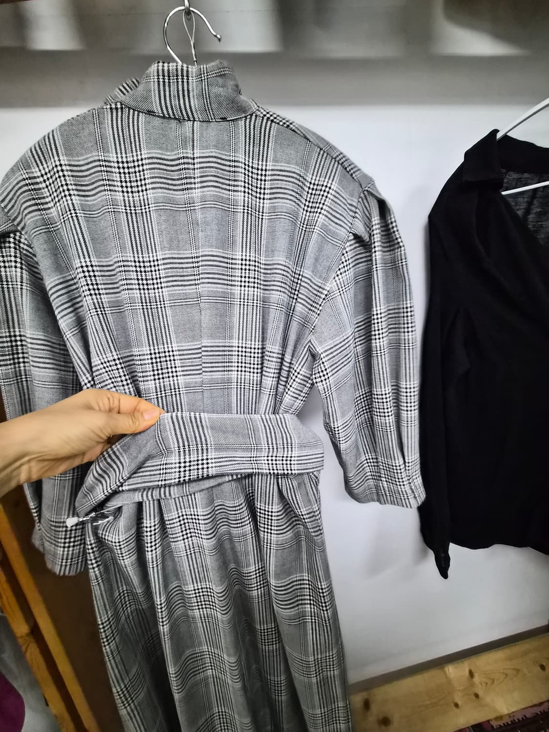 자라 벌룬 체크원피스 상품이미지8