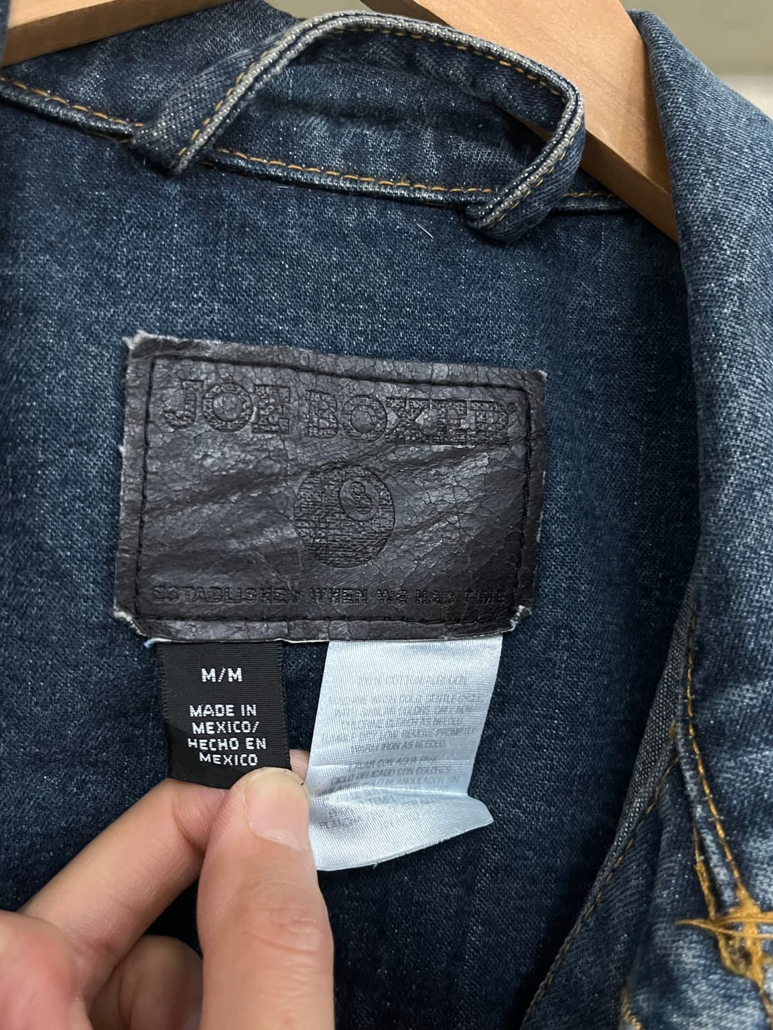 JOE BOXER 8 BALL DENIM JACKET 상품이미지7