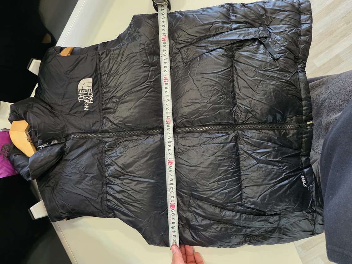 노스페이스 700 눕시 패딩 조끼 블랙 95size 상품이미지3