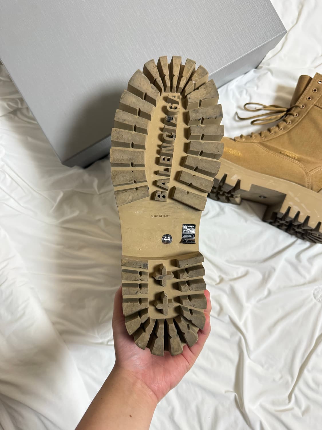 [44Size] Balenciaga 발렌시아가 컴뱃 스트라이크 부츠  상품이미지2