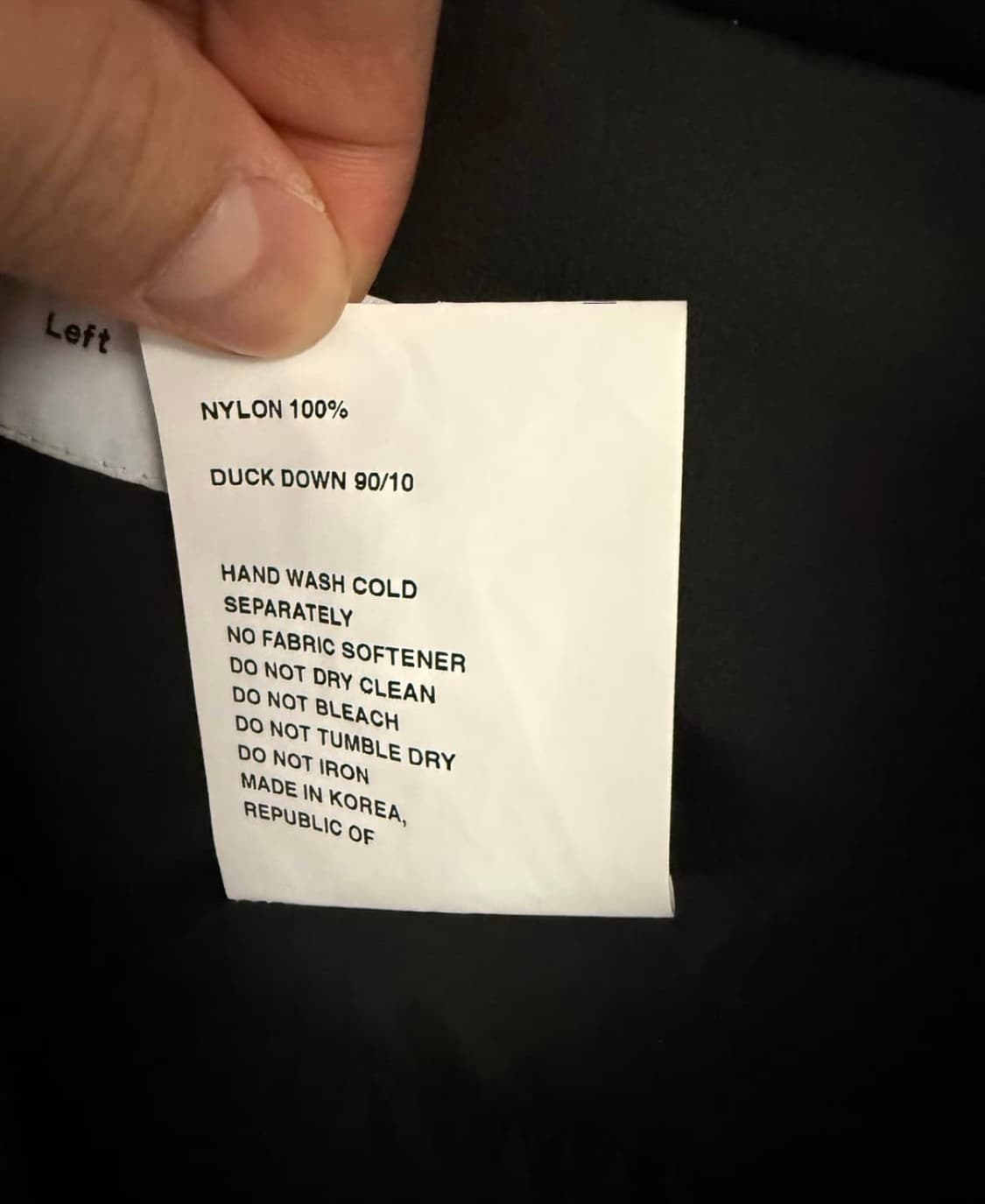 Paf(포스트 아카이브 펙션) Down center 5.0 Size M 상품이미지4