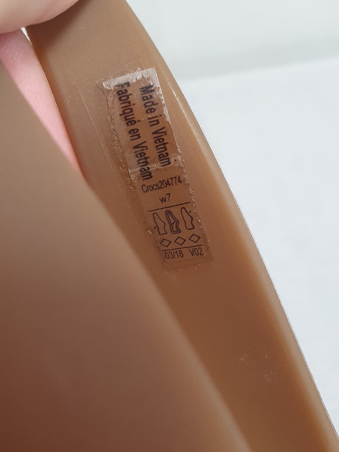 크록스 이사벨라 젤리 슬링백 미니웨지 브론즈 240mm 상품이미지10