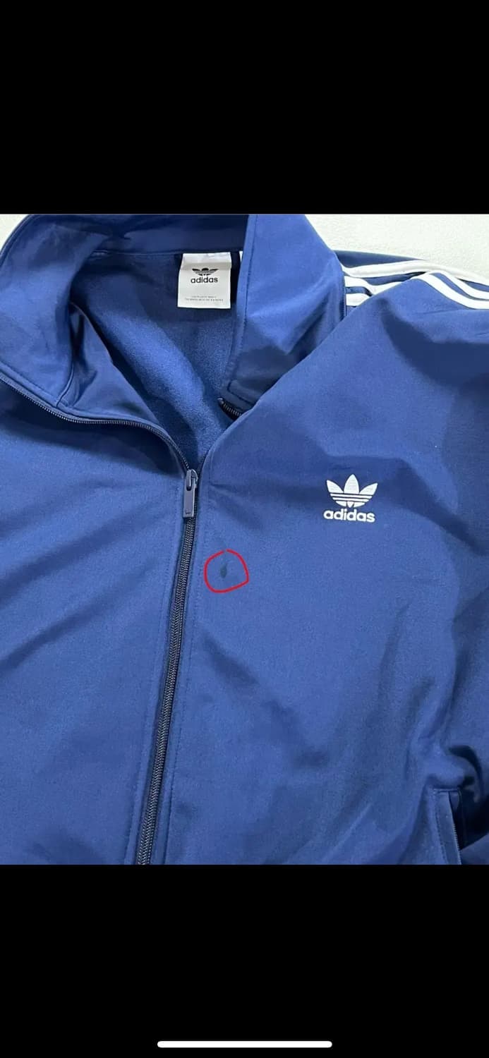 아디다스 파이어버드 트랙탑 다크블루 2XL 상품이미지2