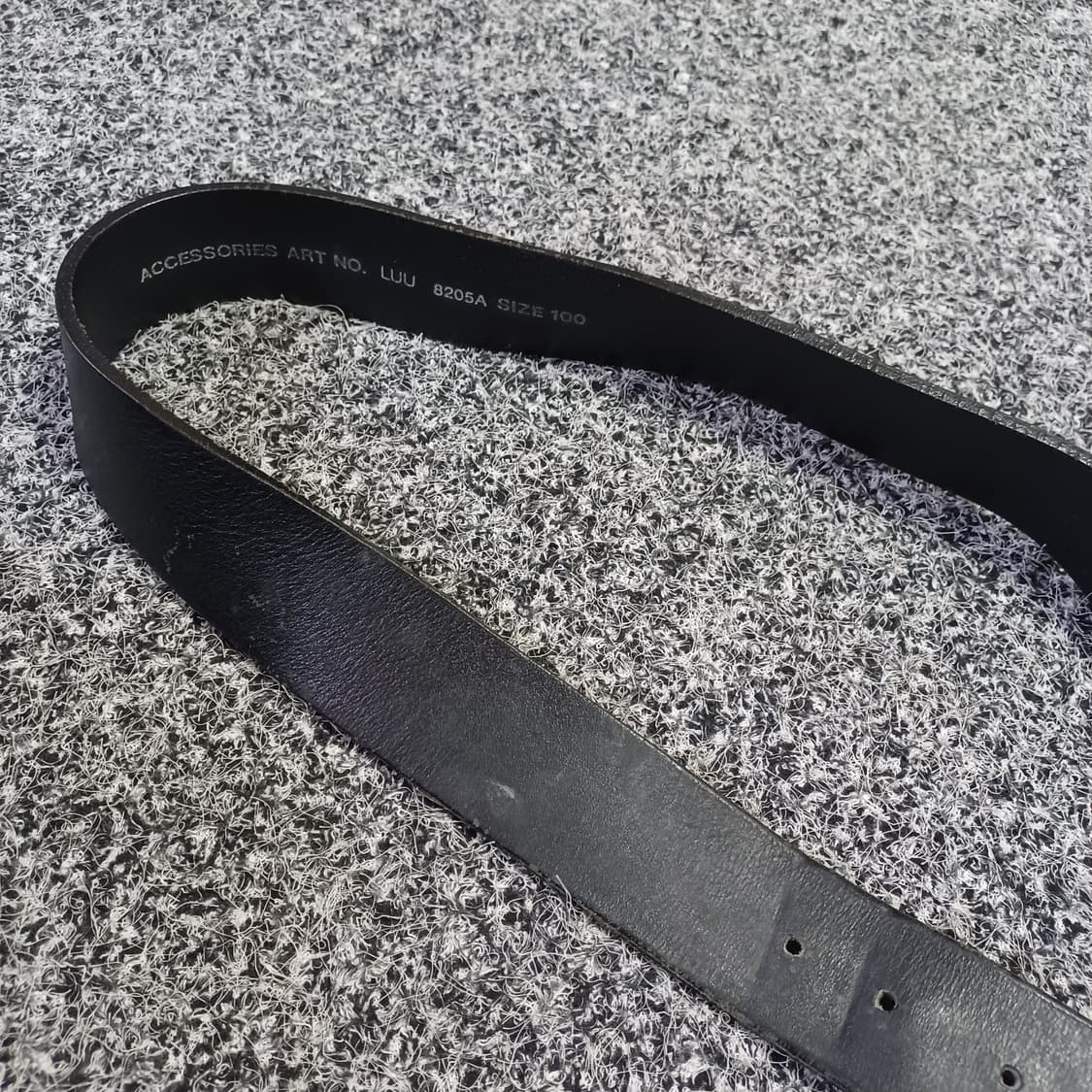 Lee 가죽 벨트 블랙 100 상품이미지3