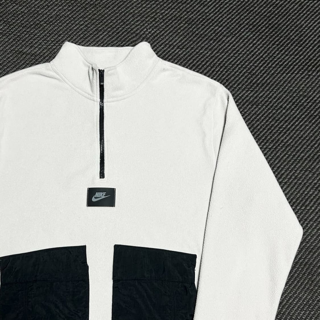[L] Nike 나이키 신형 유틸리티 반집업 아이보리 후리스 풀오버 상품이미지2