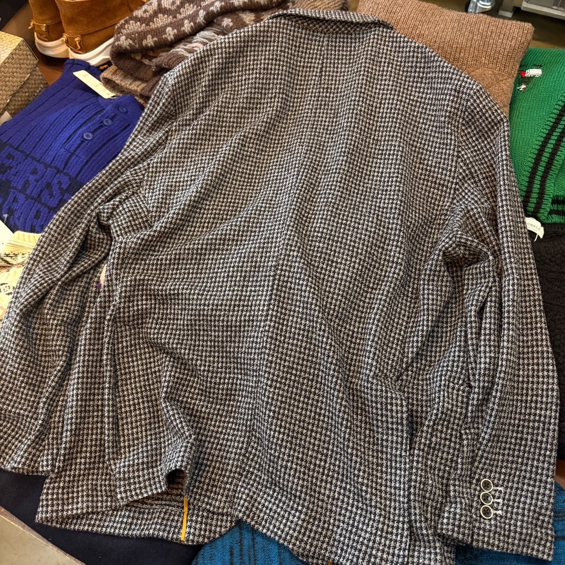 간사이 블랙 오버 블레이저 상품이미지5