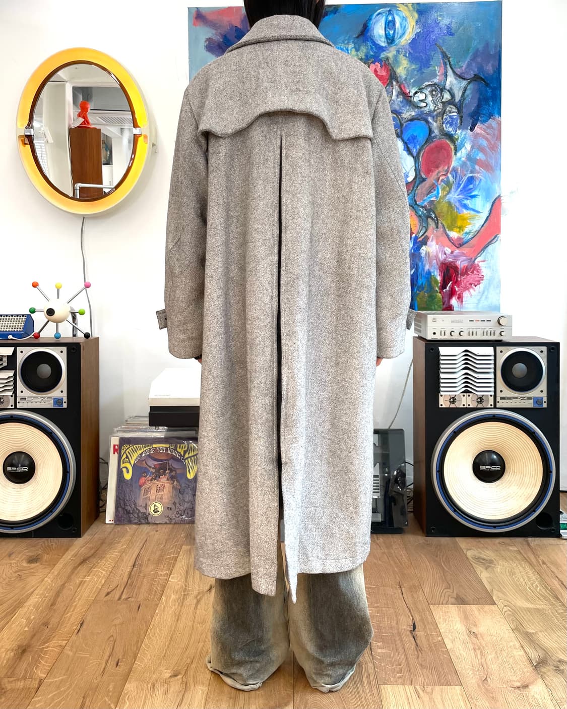 [48] SO 알렉산더반슬롭 오버사이즈 울 코트 상품이미지1