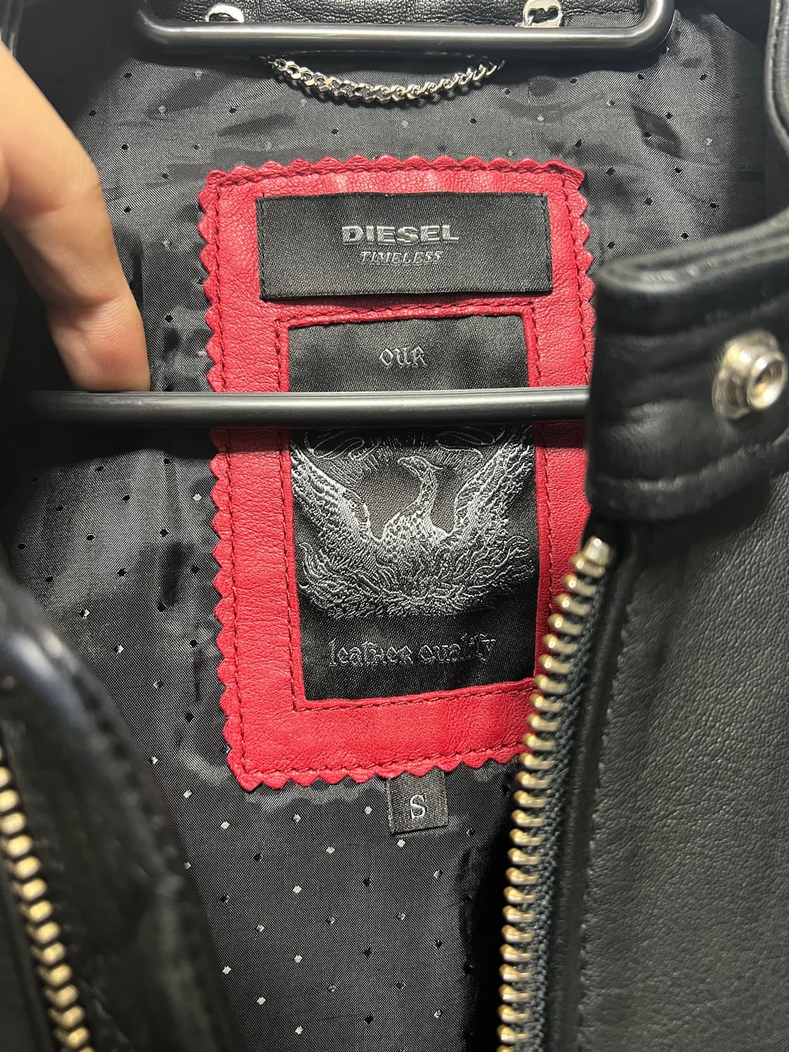 디젤 / 램스킨 레더자켓 상품이미지5