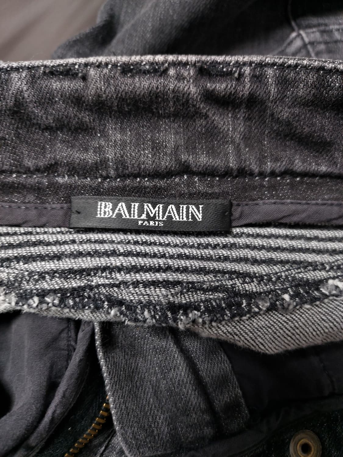 여성 바이커진 블랙 데님 팬츠(28) 상품이미지5