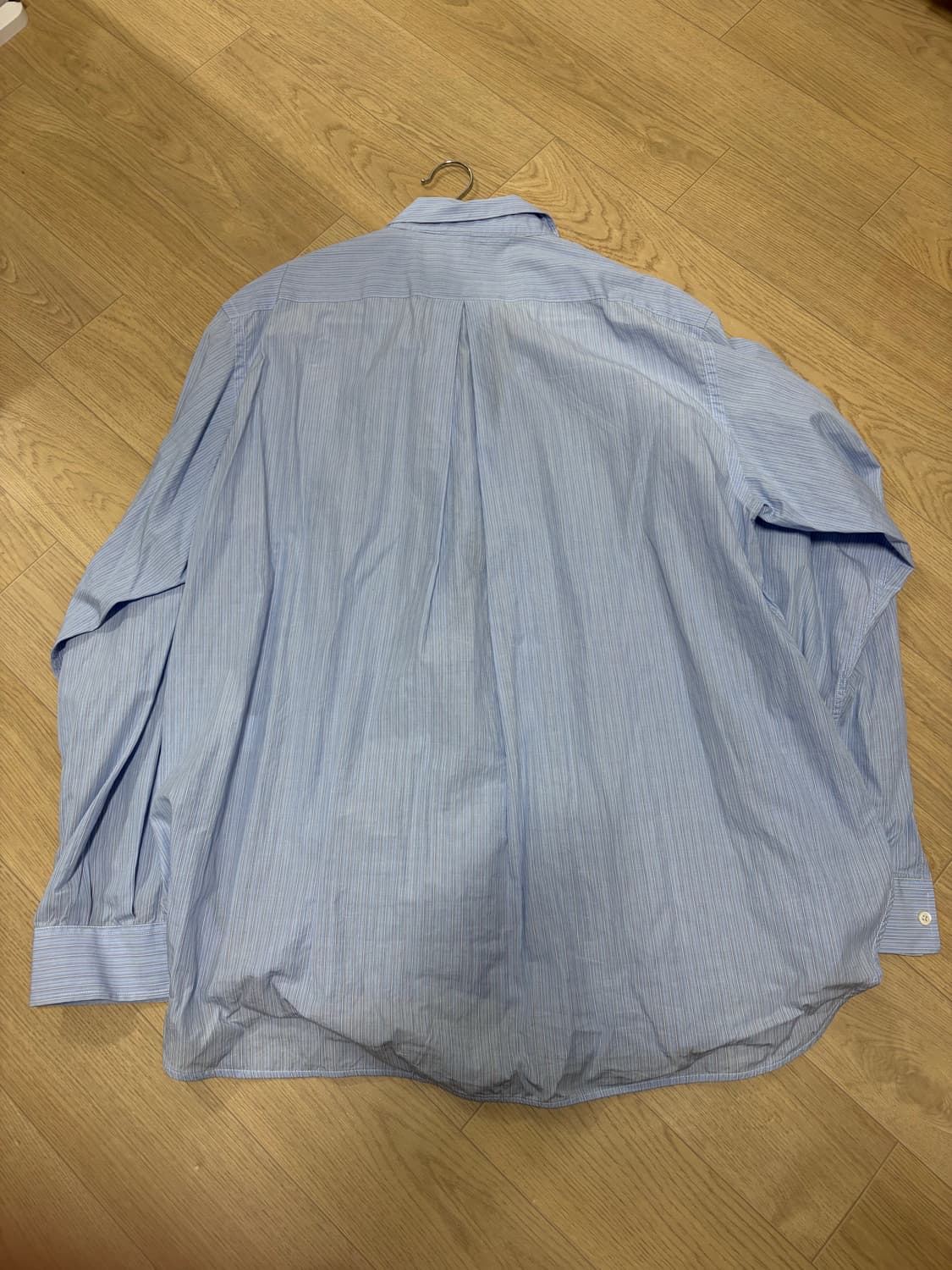 선플라워 플리즈 셔츠 블루 xl 상품이미지2