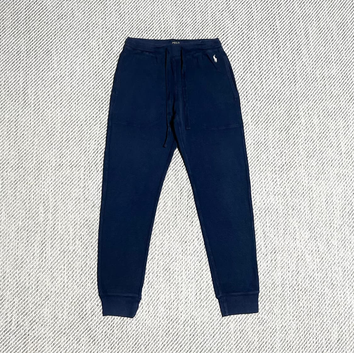 [S] Polo 폴로 랄프로렌 네이비 와플 조거팬츠 상품이미지1