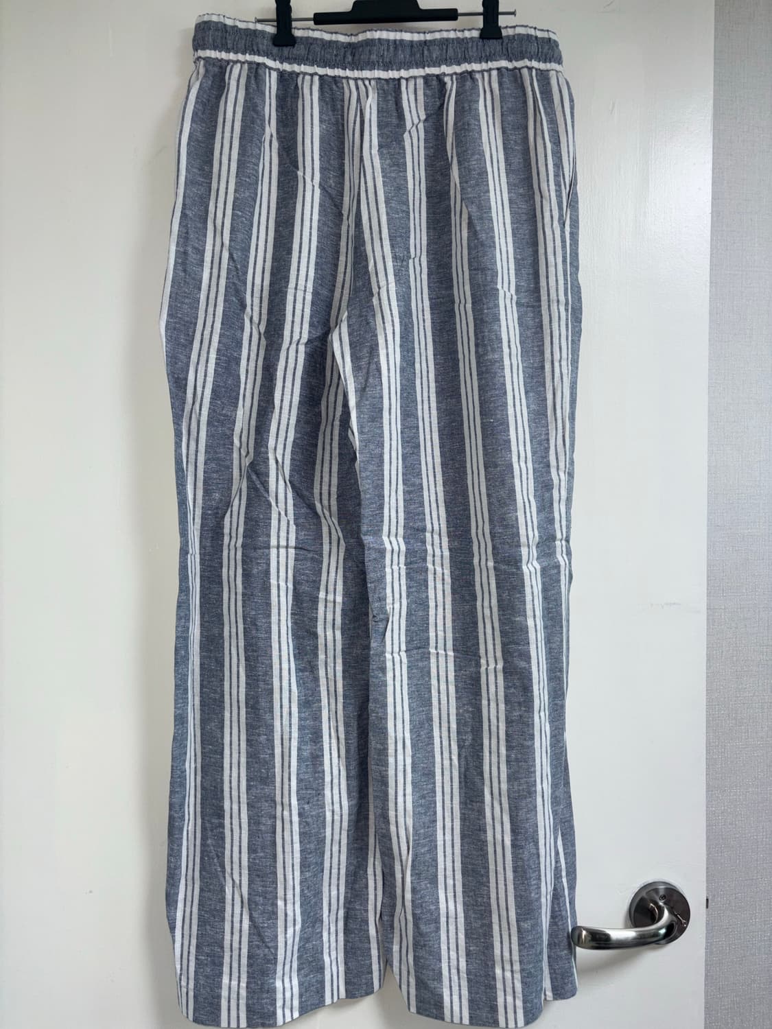 ZARA 스트라이프 와이드 밴딩 팬츠 상품이미지2