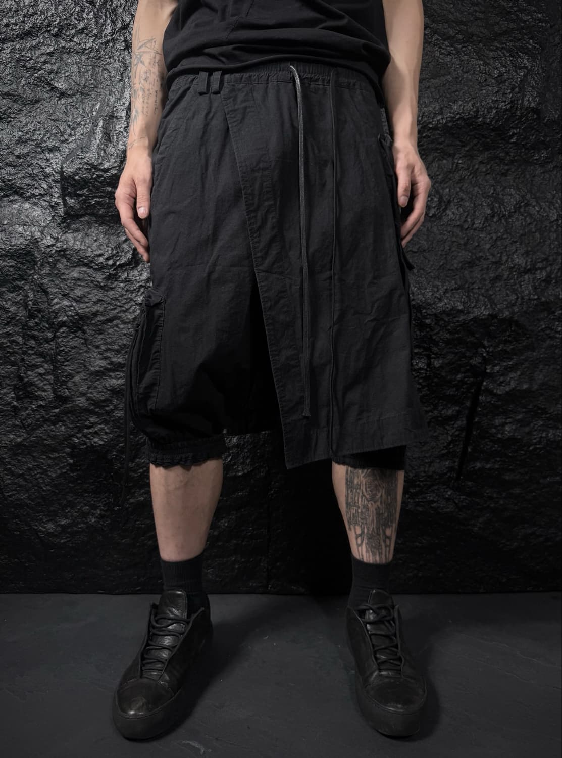 A.F ARTEFACT Drawstring Layered Shorts 상품이미지1