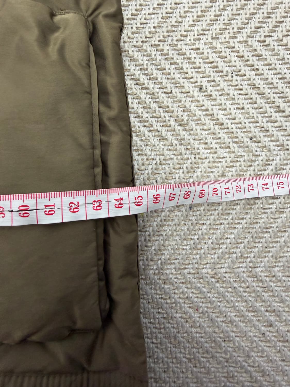 정품) 폴로랄프로렌 여성 카키색 숏패딩 점퍼 XS 상품이미지9