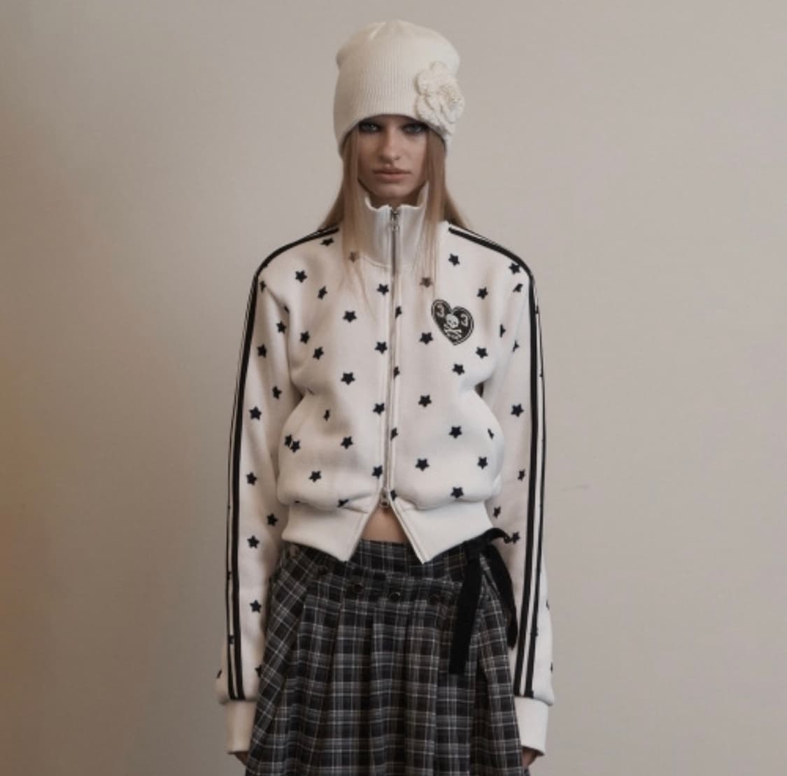 셋업이엑스이 스타 스포티 집업 STAR SRORTY  상품이미지1