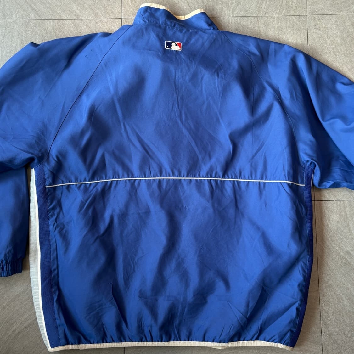 마제스틱 블루 나일론 웜업 상품이미지9