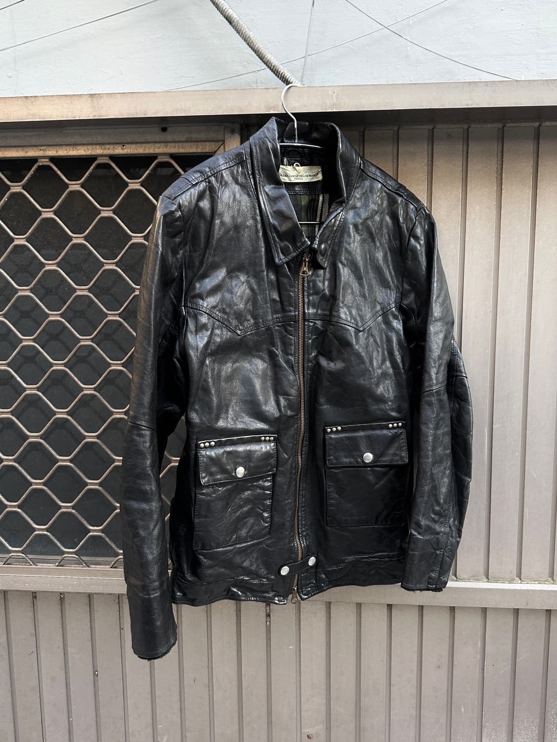 Golden Goose stud calf leather 2way jack 상품이미지1