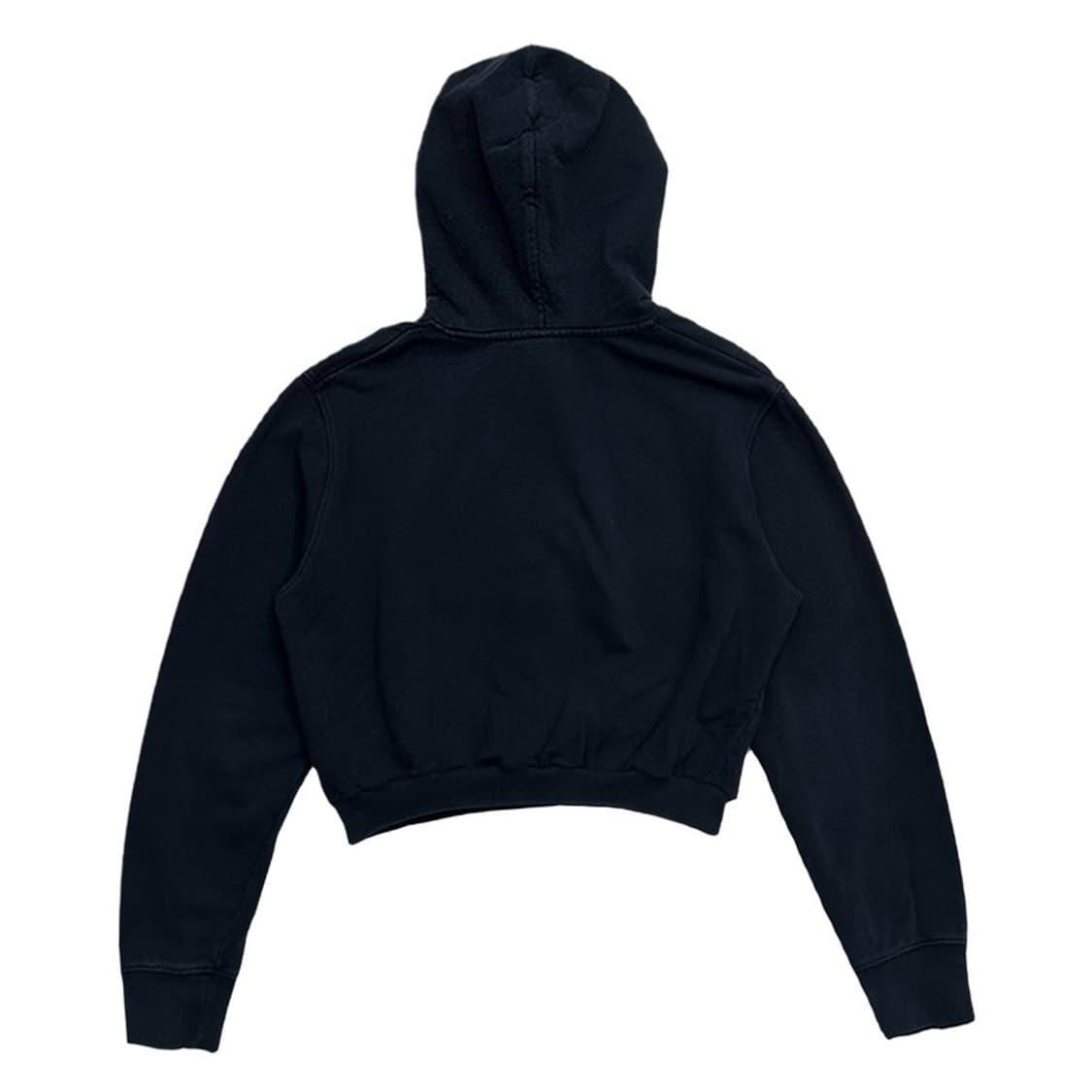 칼하트 유니버시티 크롭 후드티 블랙 M 상품이미지5