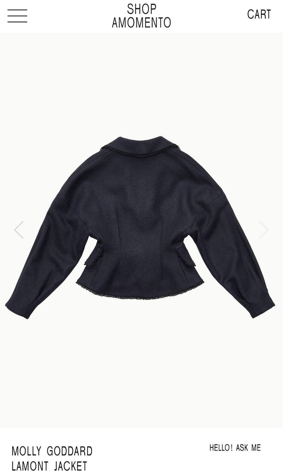MOLLY GODDARD LAMONT JACKET 상품이미지3