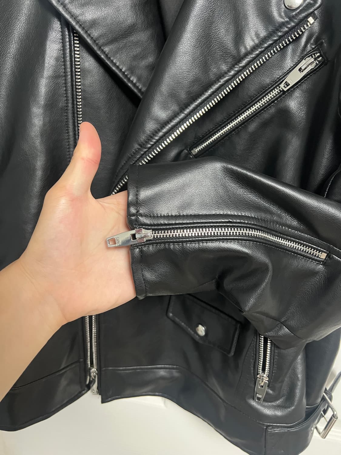 자라 라이더 자켓 L 상품이미지3