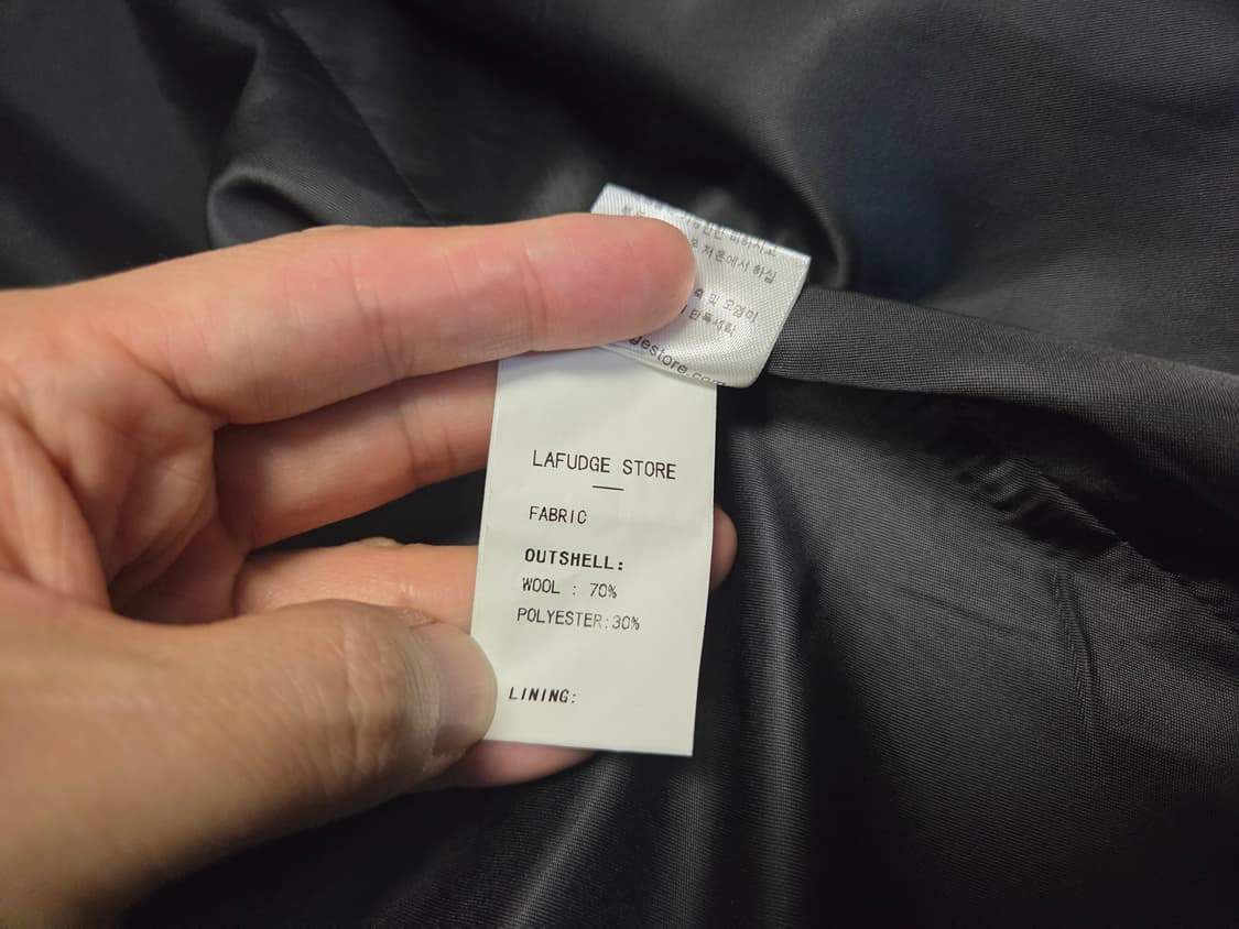 라퍼지스토어 울리치 오버핏 롱 더플 코트   상품이미지5