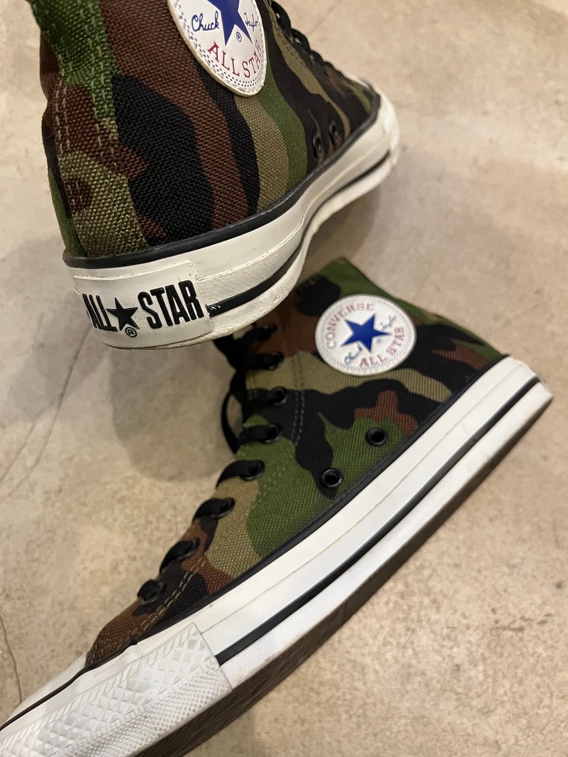 빈티지 컨버스 하이 코듀라 카모 상품이미지3