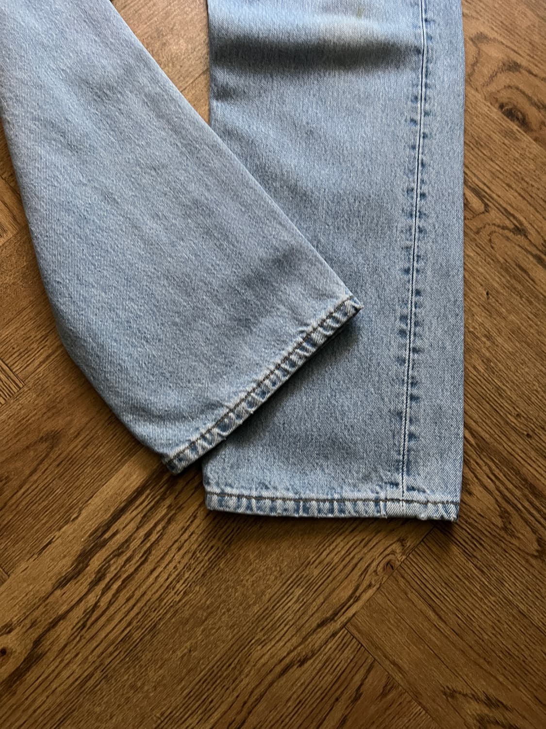 [34]90's 리바이스 501 Made in USA 데님 팬츠 S49 상품이미지3