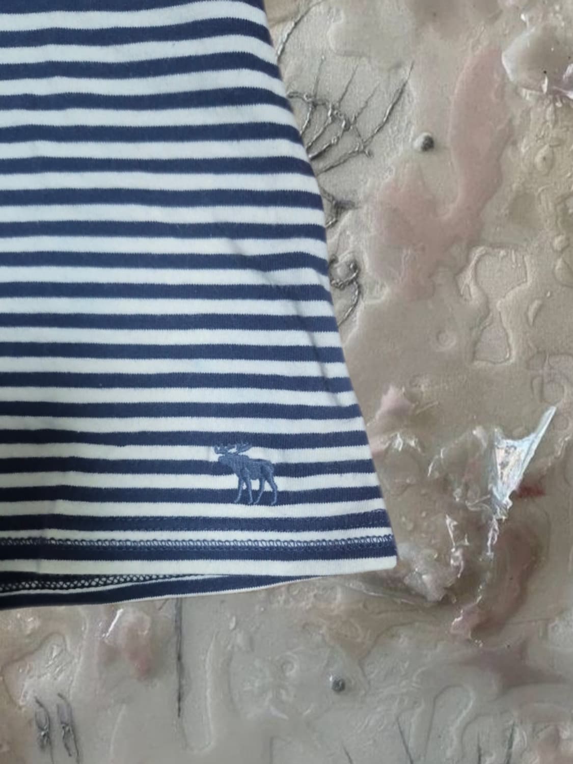 미국 빈티지 아베크롬비 스트라이프 탑 슬리브리스 블라우스 핀터레스트 상품이미지6