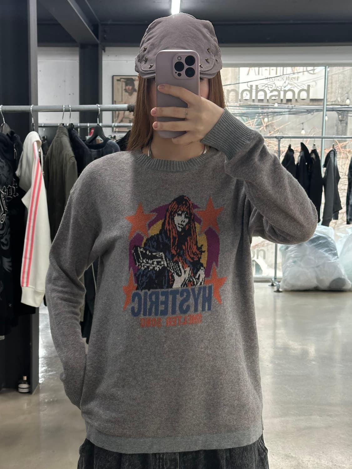 히스테릭글래머 히스걸스타 SHELTER SONG 니트  상품이미지1