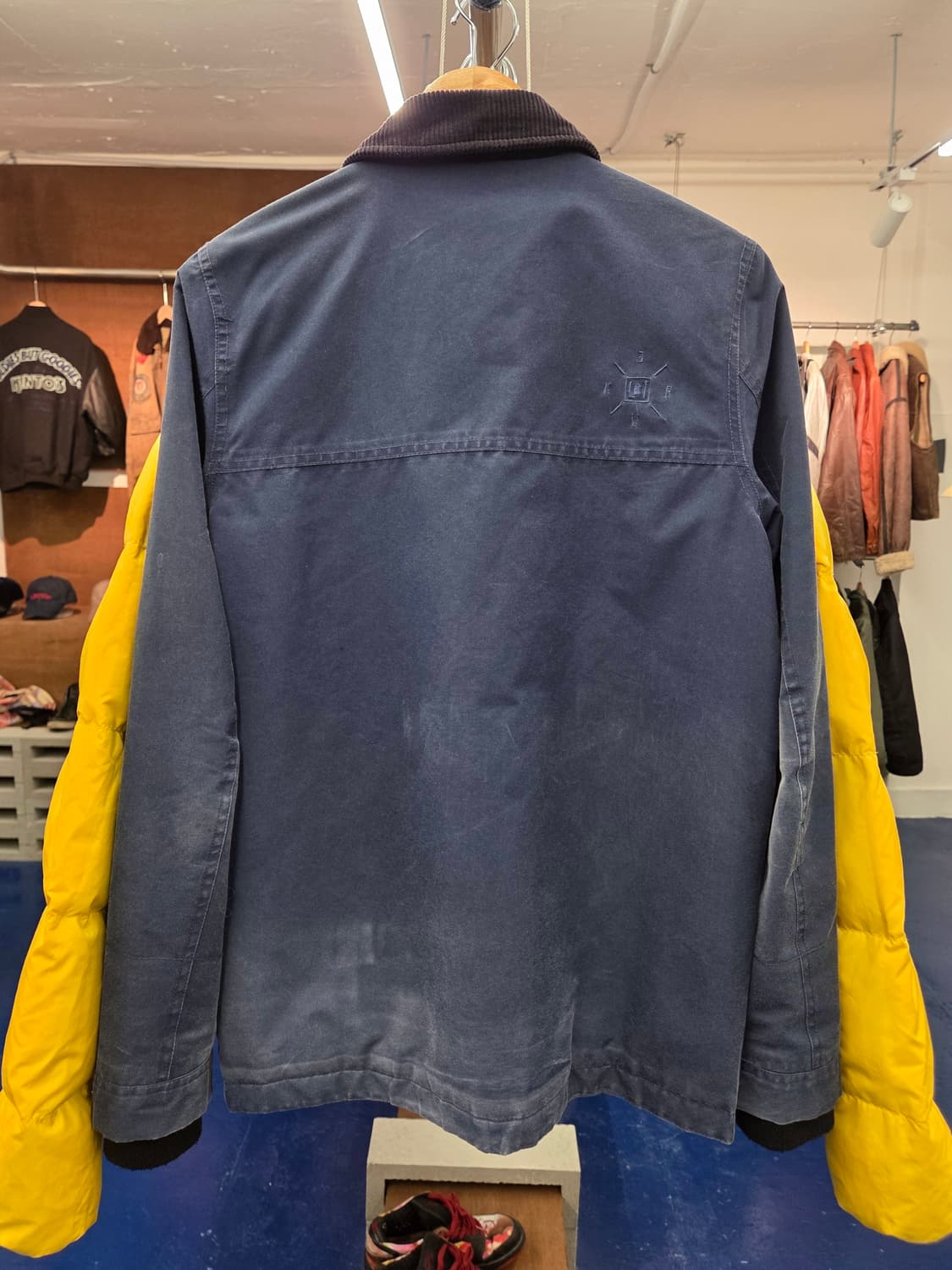 KR3W 코듀로이카라 버클 워크 자켓 상품이미지5