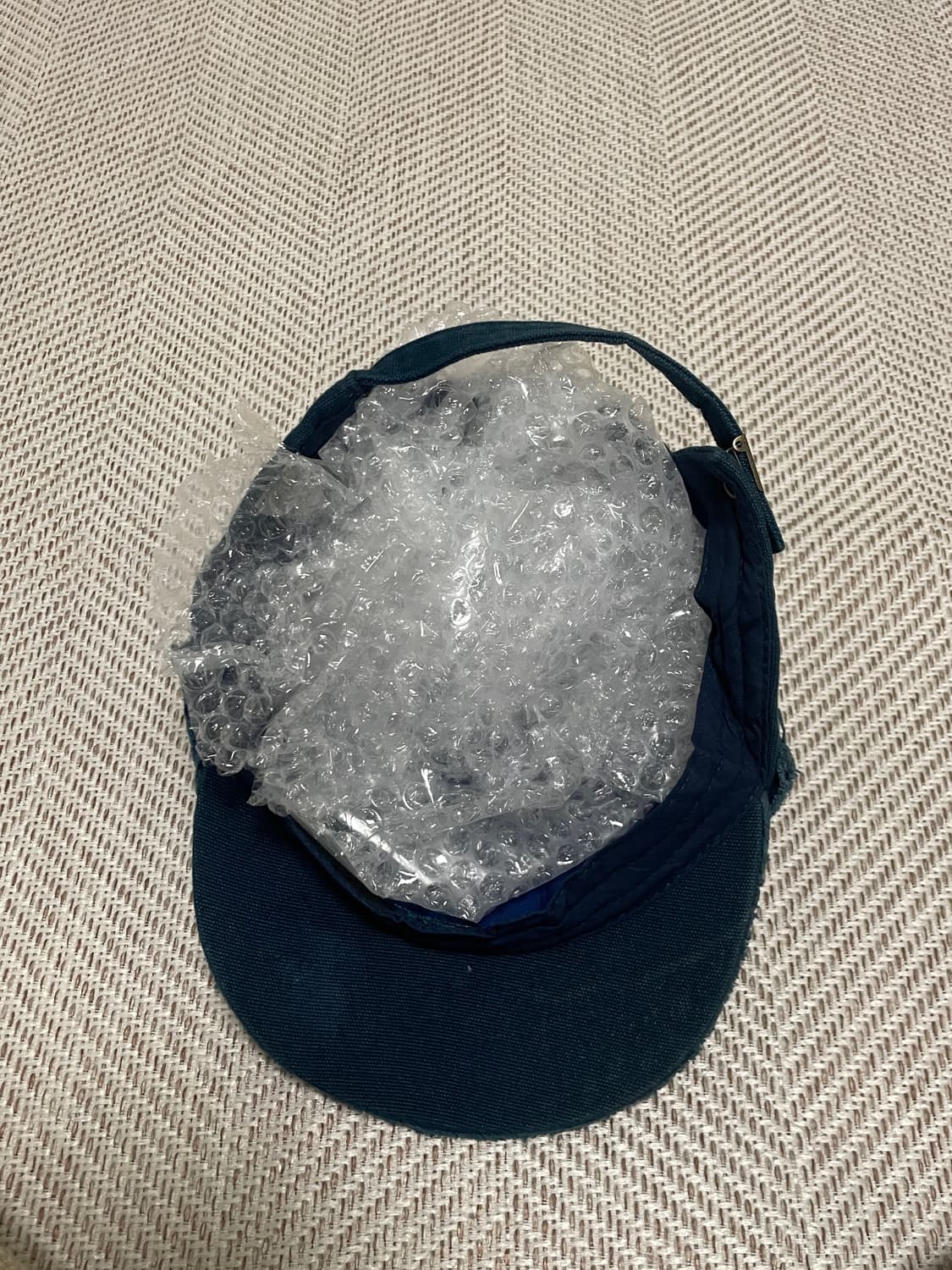 빈티지 y2k 본디지 뉴스보이 데님 캡 J03356 상품이미지5