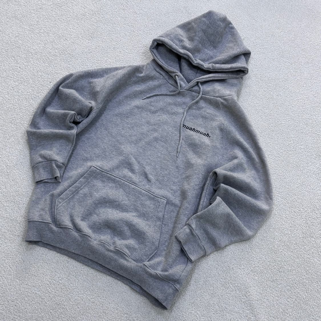 F 무아무아 스몰로고 후드 티셔츠 0423E 상품이미지1