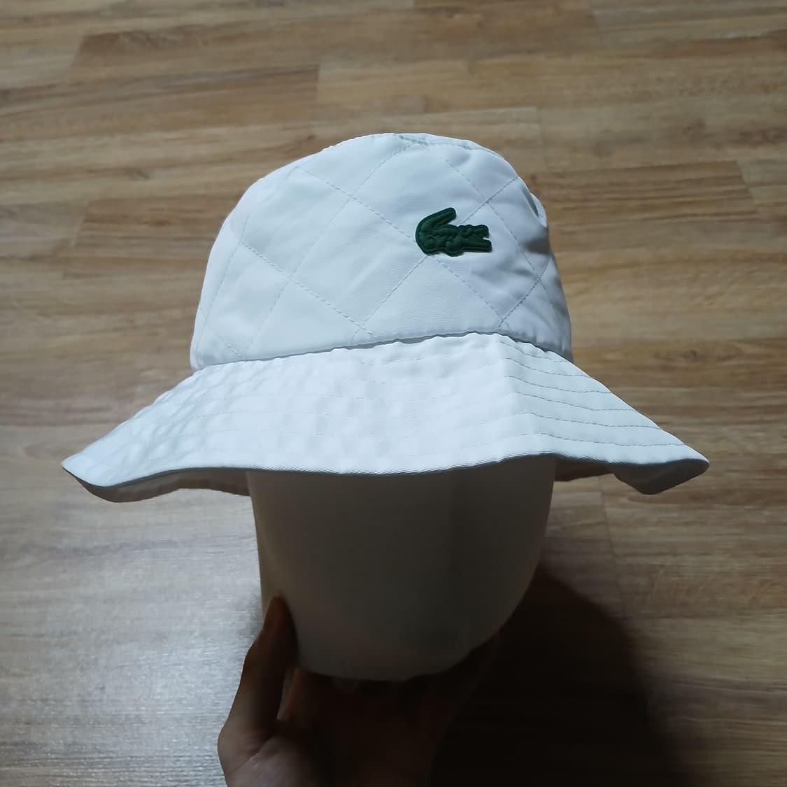lacoste 라코스테 퀄티드 벙거지 버킷햇 모자 상품이미지1