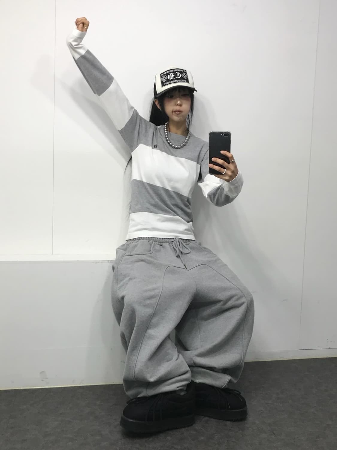 Baby Milo Grey Stripe L/S 상품이미지6