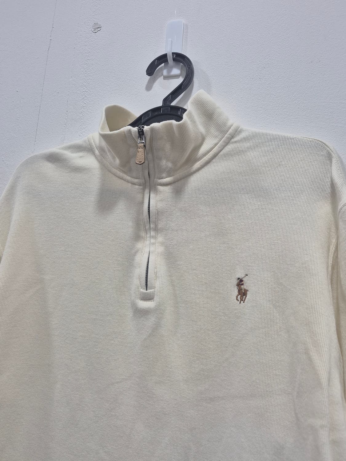 Polo 폴로랄프로렌 코튼 아이보리 하프집업 남성 95사이즈 상품이미지3