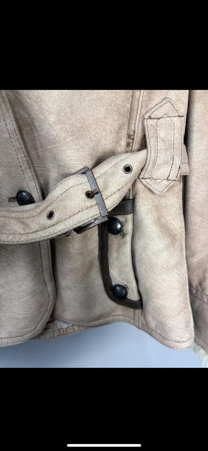 REIZ XXI  퍼 트리밍 스웨이드 무스탕 자켓 H2082 상품이미지4