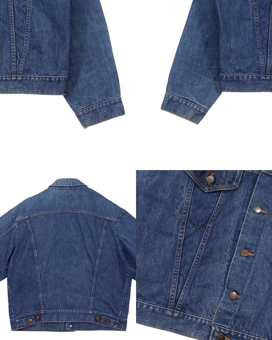 1970s USA 랭글러 127MJ 데님 자켓 빈티지 미국제 상품이미지10