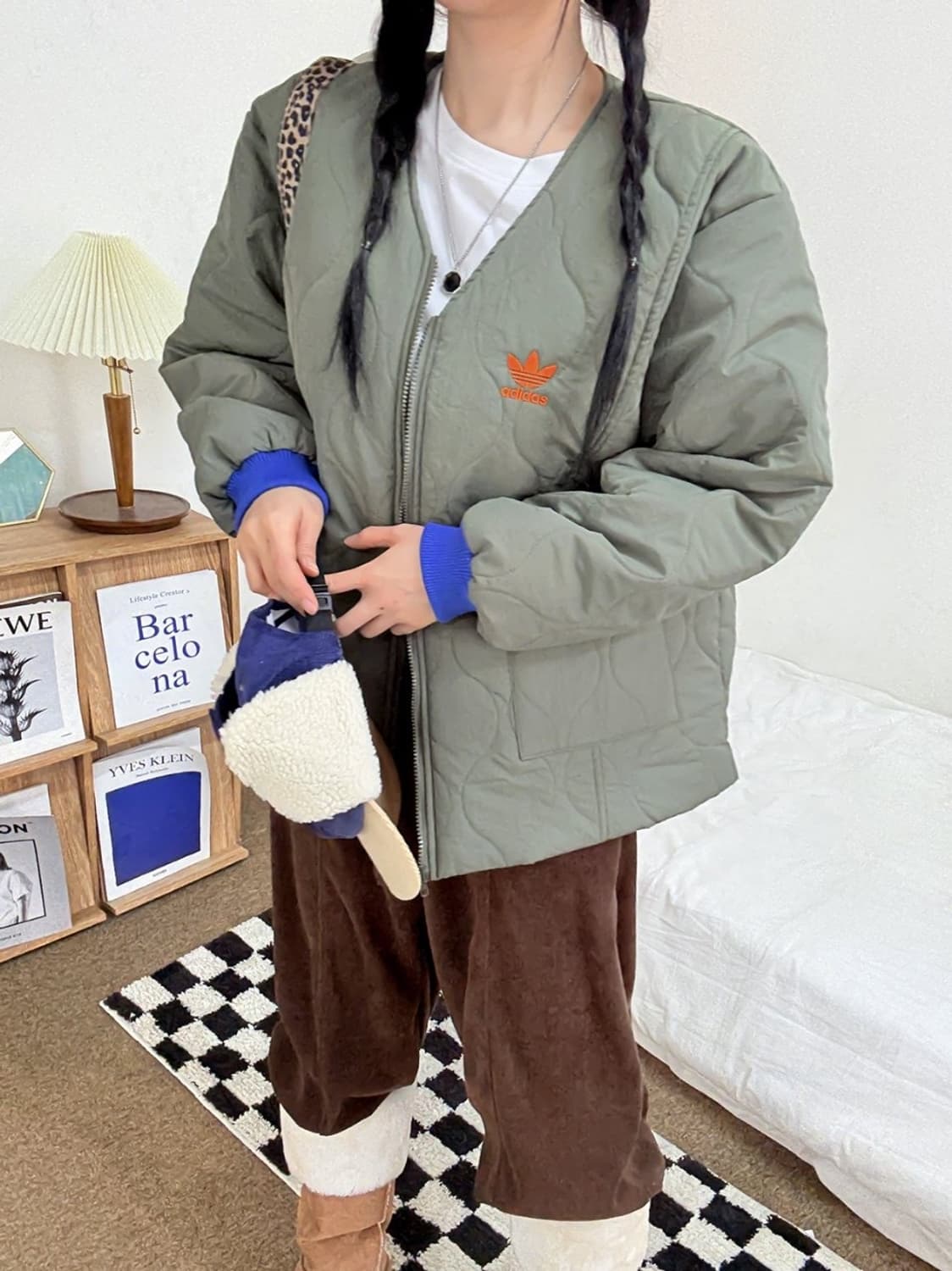 아디다스 웰론다스 누빔자켓 상품이미지7