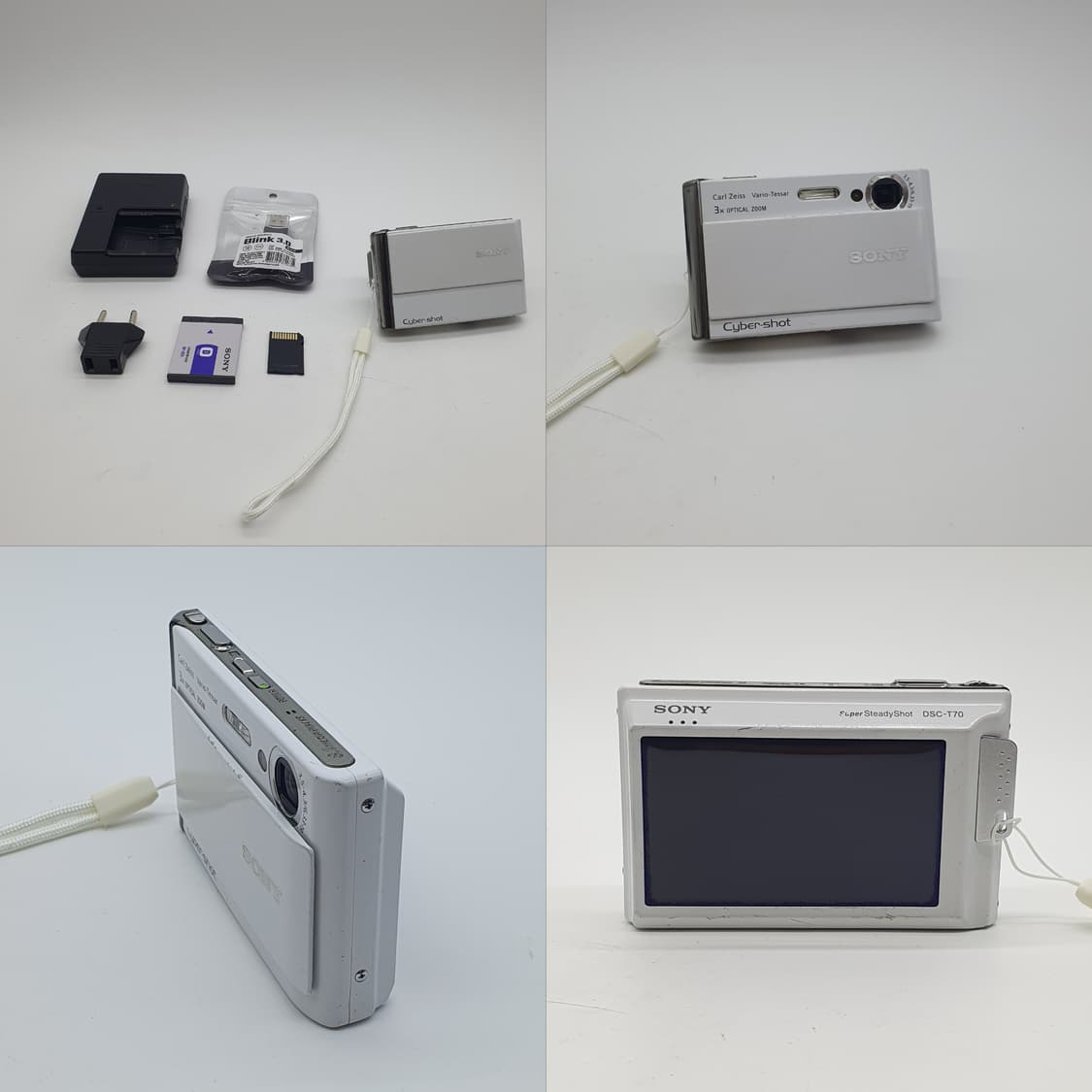 작례⭕️ 소니 사이버샷 DSC-t70 빈티지 디카 디지털카메라 상품이미지2