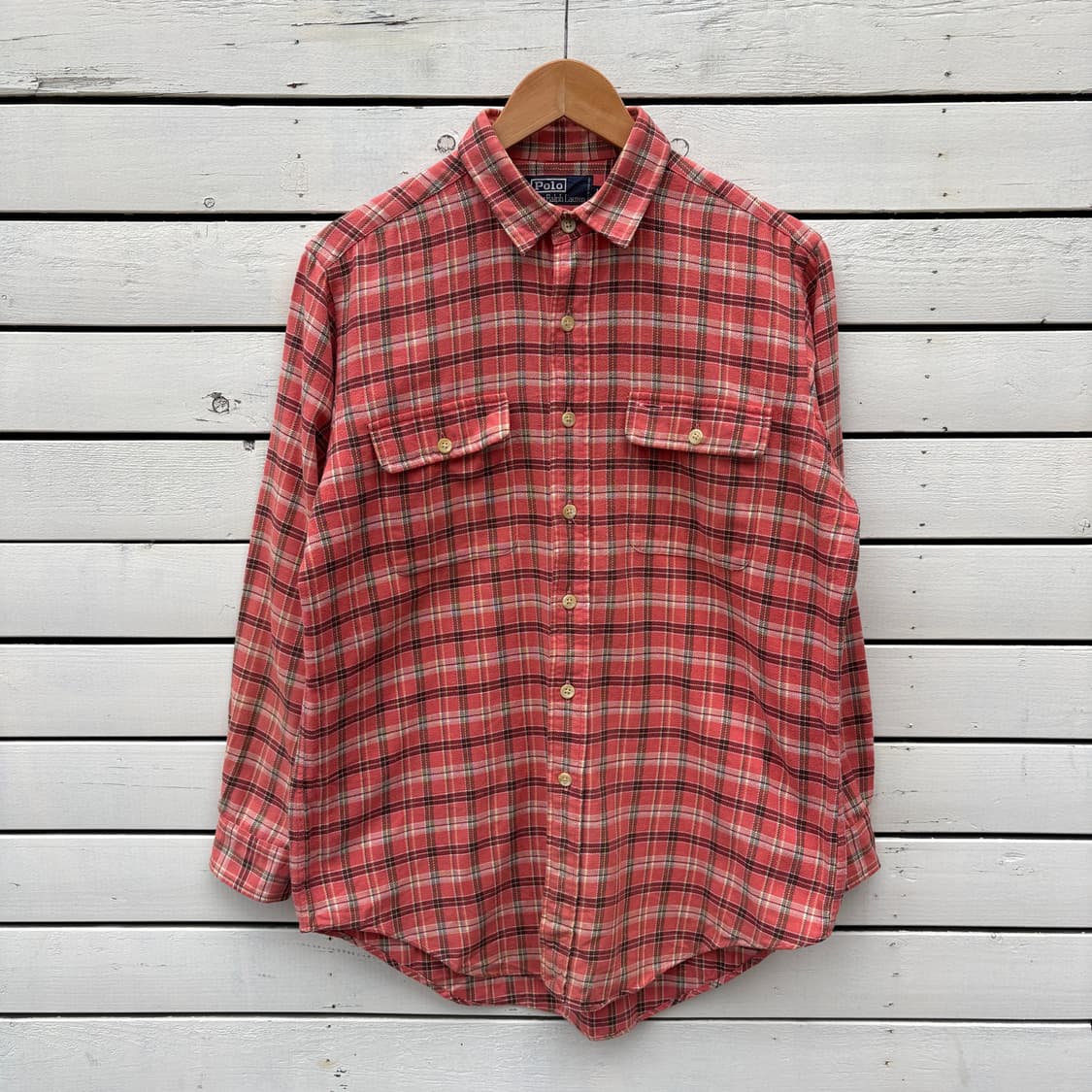 Polo 폴로 플란넬 체크 셔츠 상품이미지1