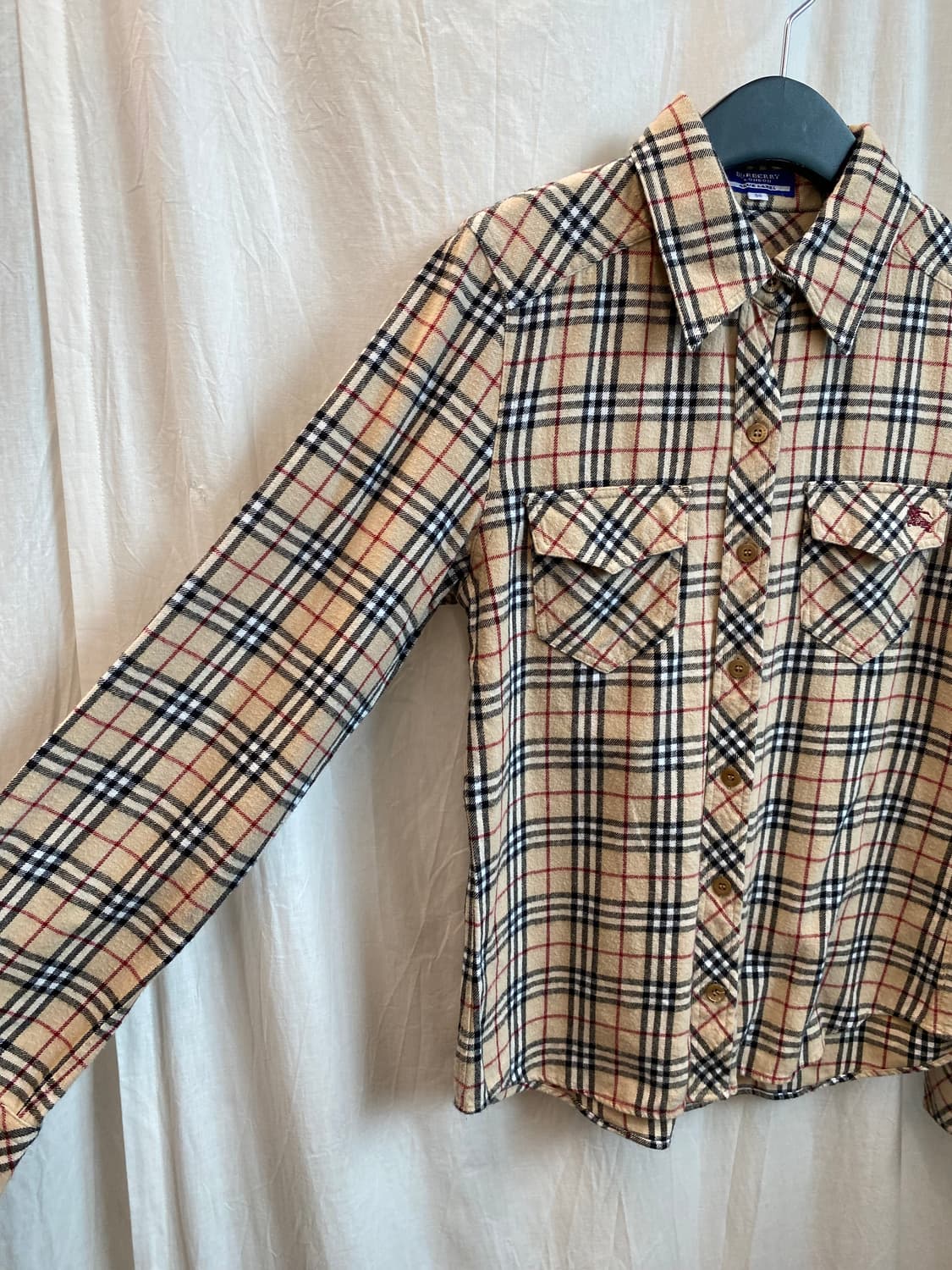 BURBERRY 클래식 체크 셔츠(M) 상품이미지5