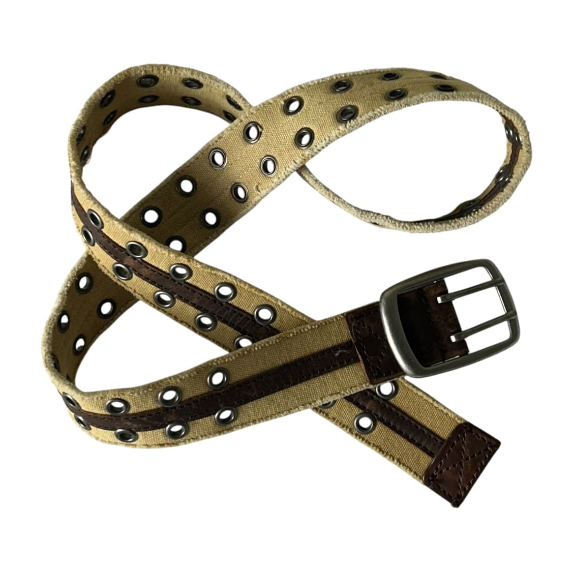 [JPN] 빈티지 아일렛 캔버스 벨트 상품이미지1